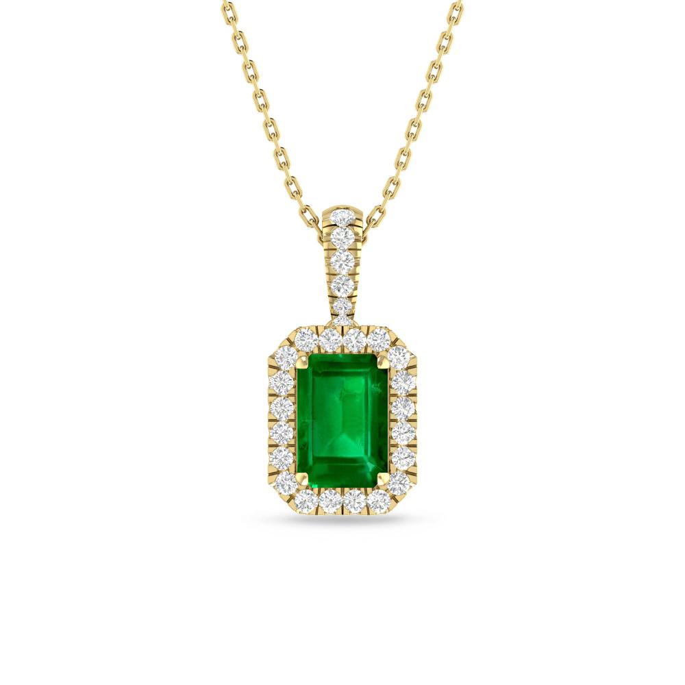 Yellow Gold - Emerald