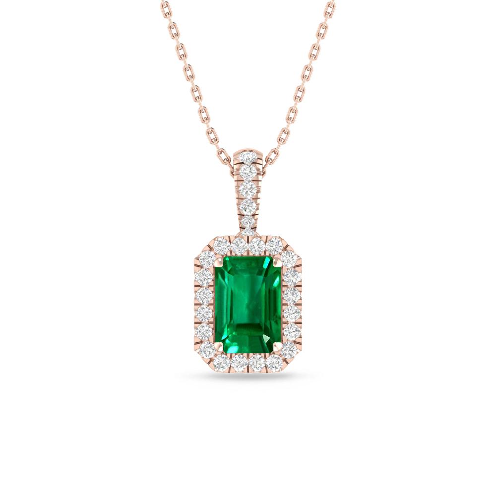 Rose Gold - Emerald