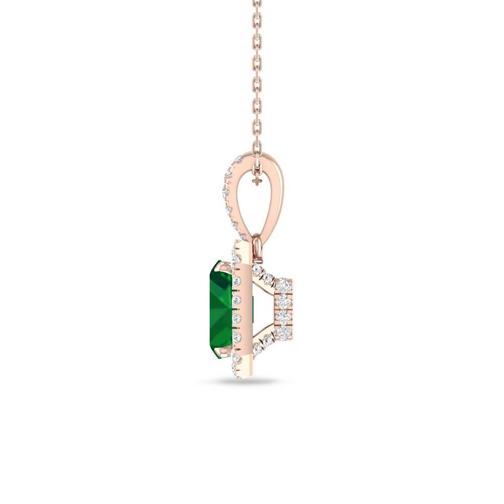 Rose Gold - Emerald