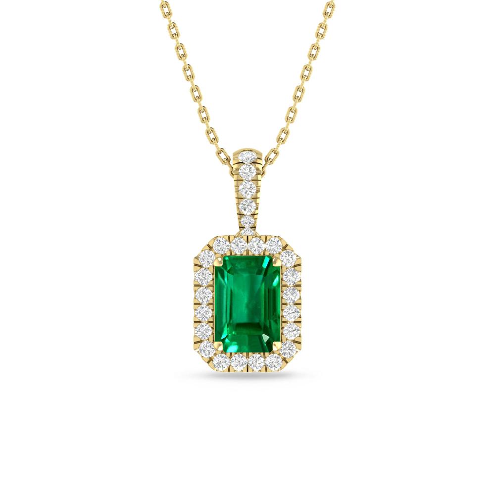 Yellow Gold - Emerald