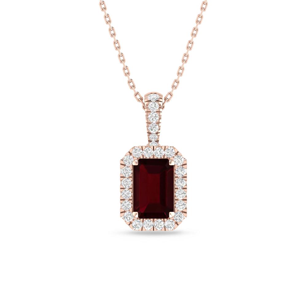 Rose Gold - Garnet