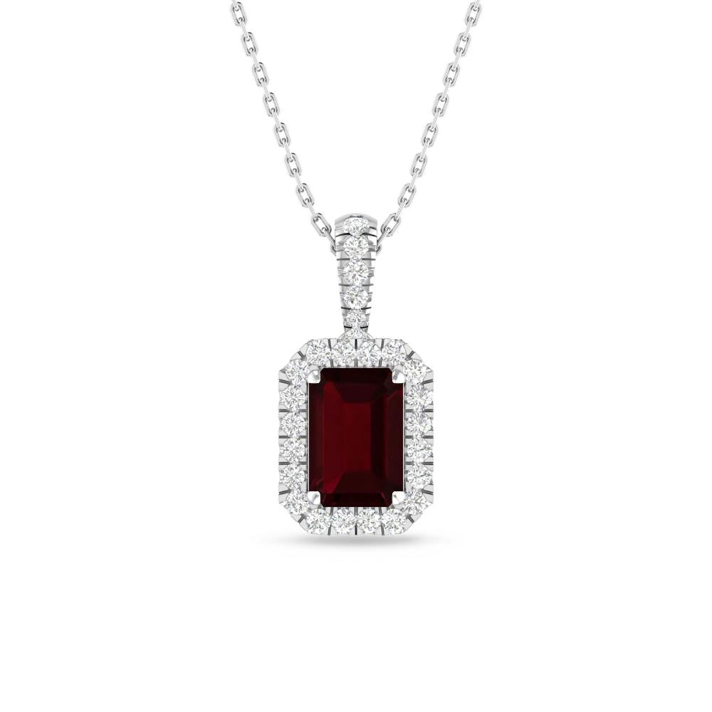 White Gold - Garnet
