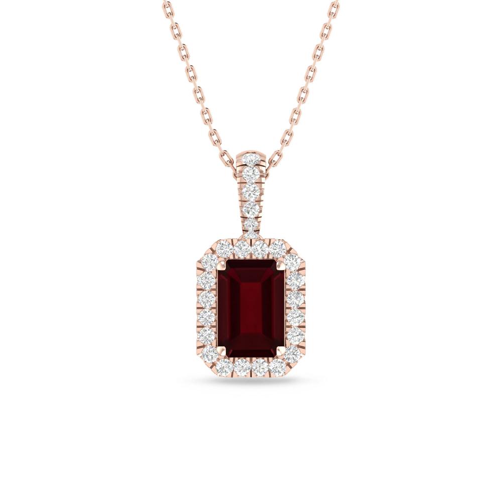 Rose Gold - Garnet