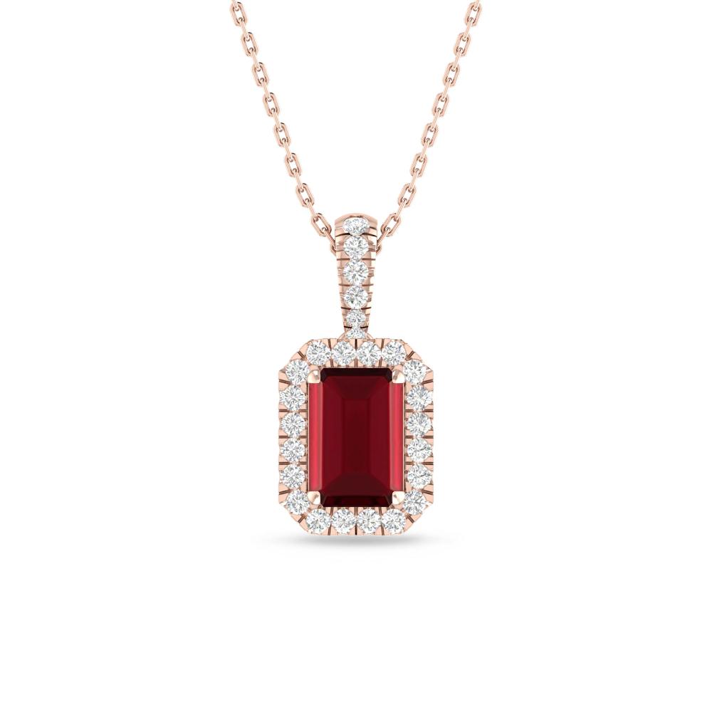 Rose Gold - Garnet