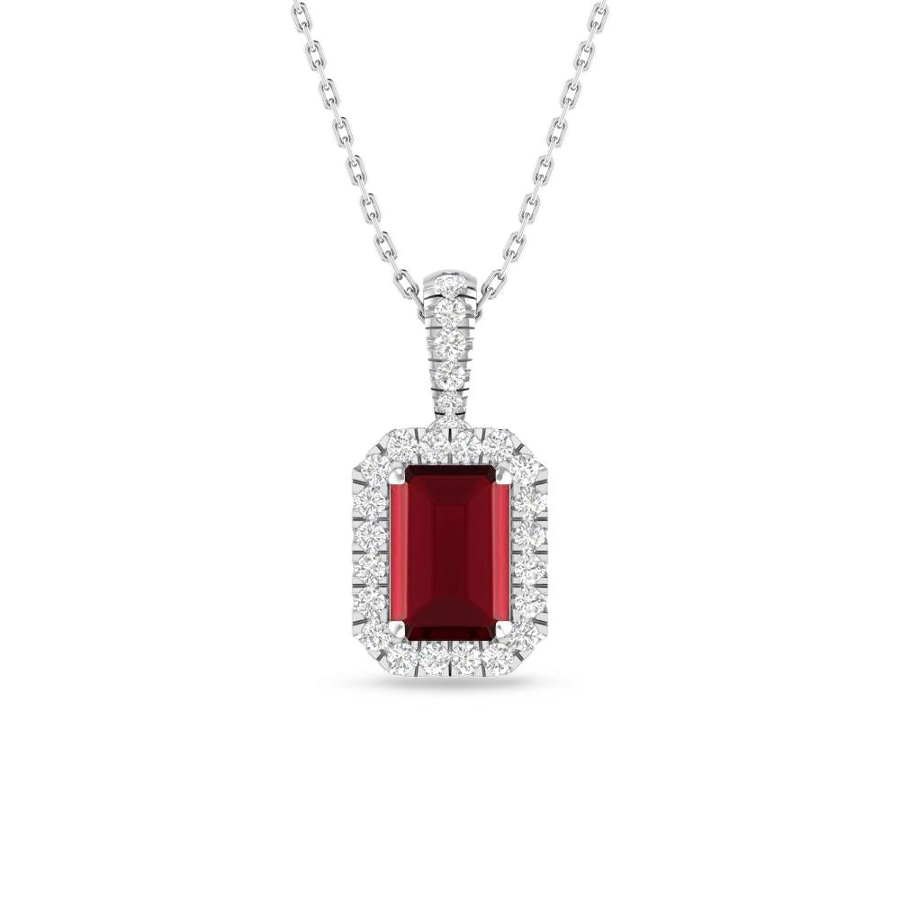 White Gold - Garnet