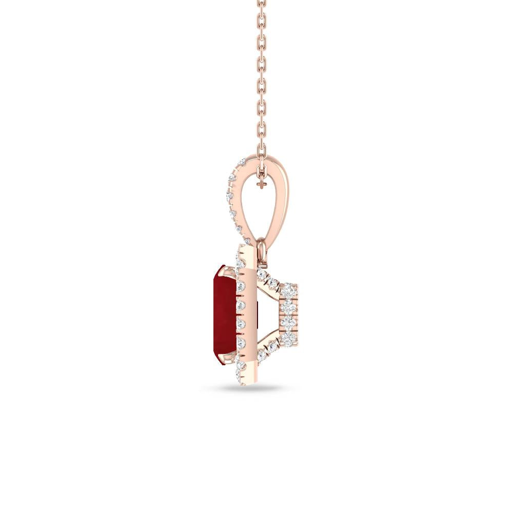 Rose Gold - Garnet