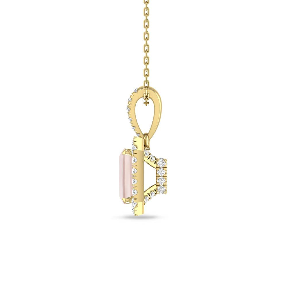 Yellow Gold - Morganite