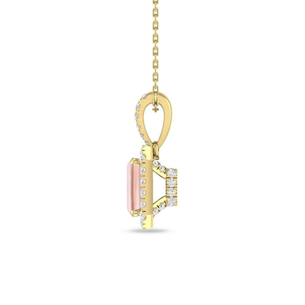 Yellow Gold - Morganite