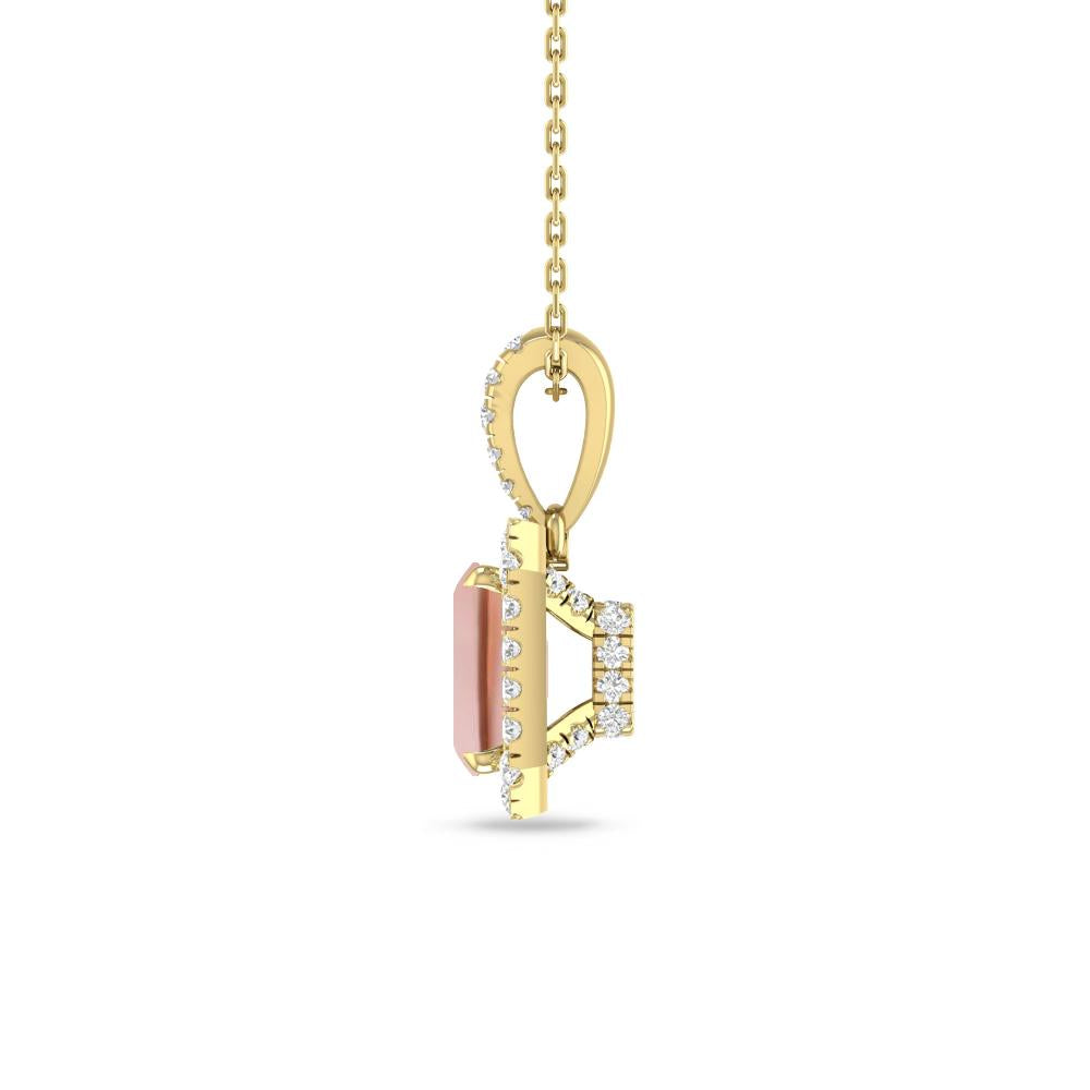 Yellow Gold - Morganite