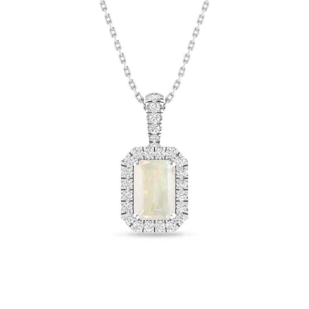 White Gold - Opal