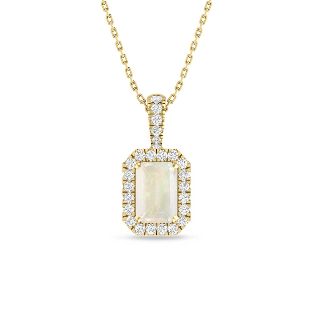 Yellow Gold - Opal