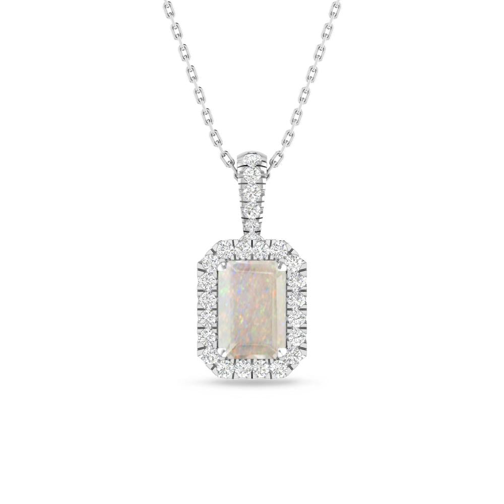 White Gold - Opal