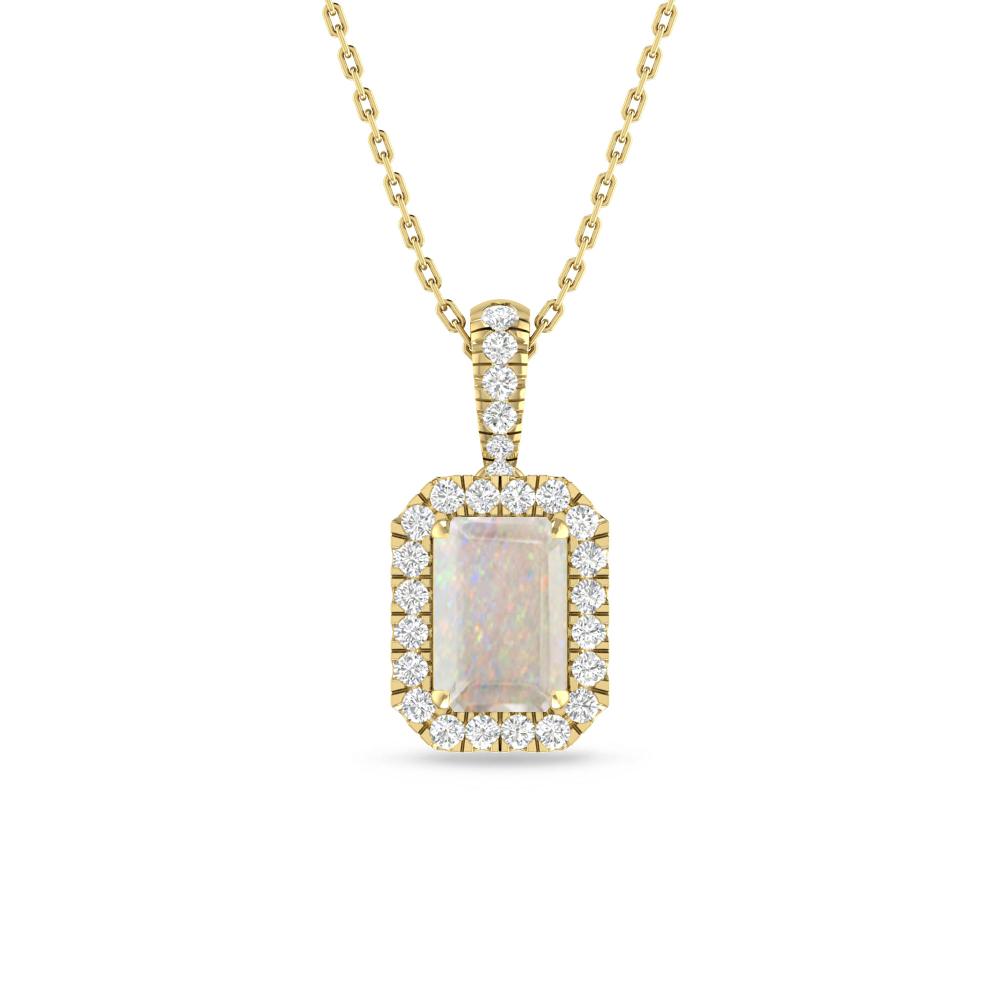 Yellow Gold - Opal