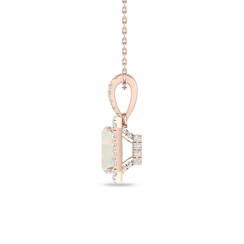 Rose Gold - Opal