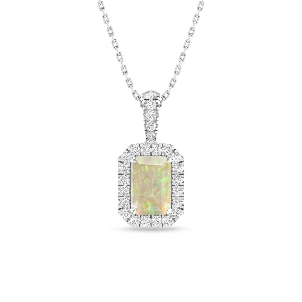 White Gold - Opal