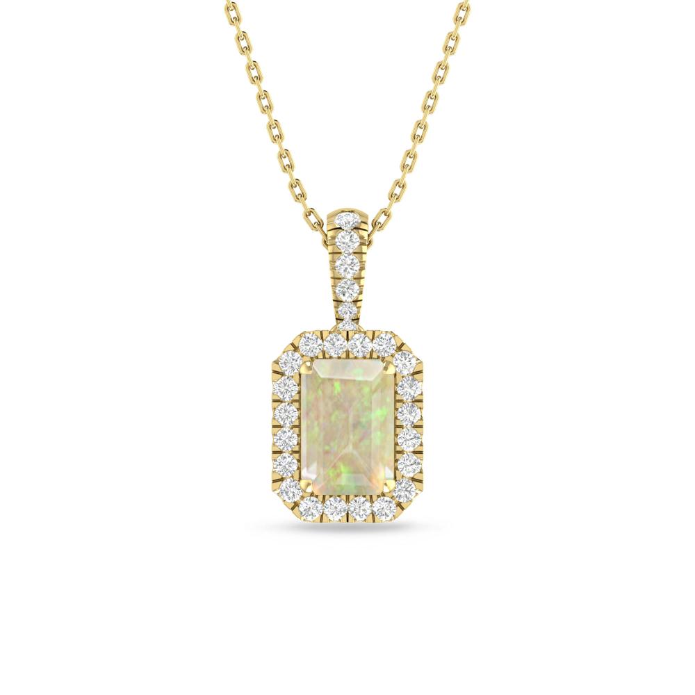 Yellow Gold - Opal
