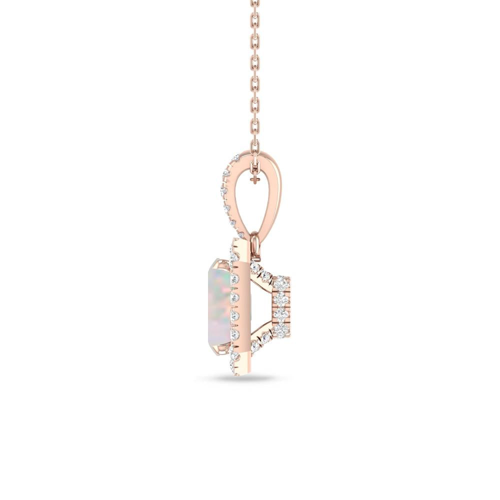 Rose Gold - Opal