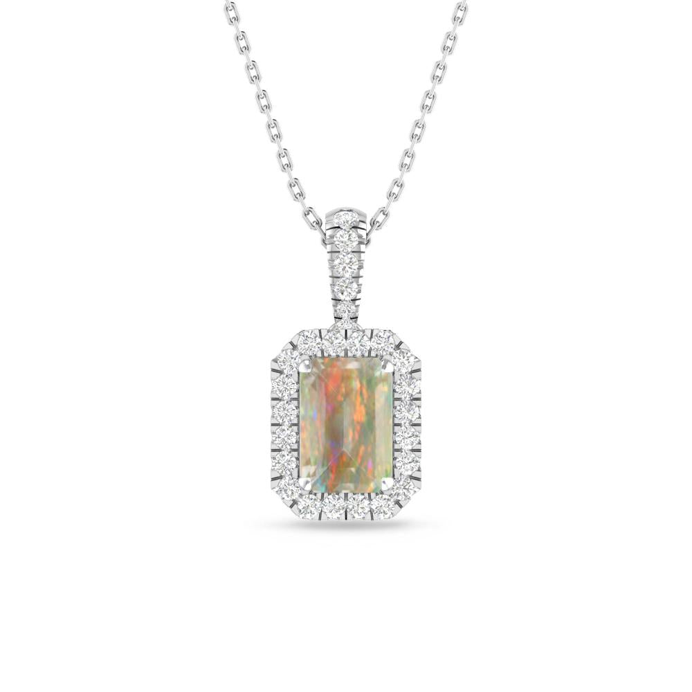 White Gold - Opal