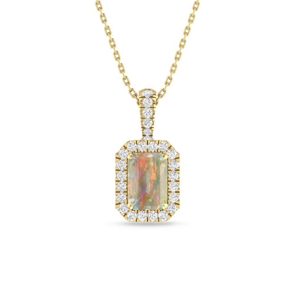 Yellow Gold - Opal
