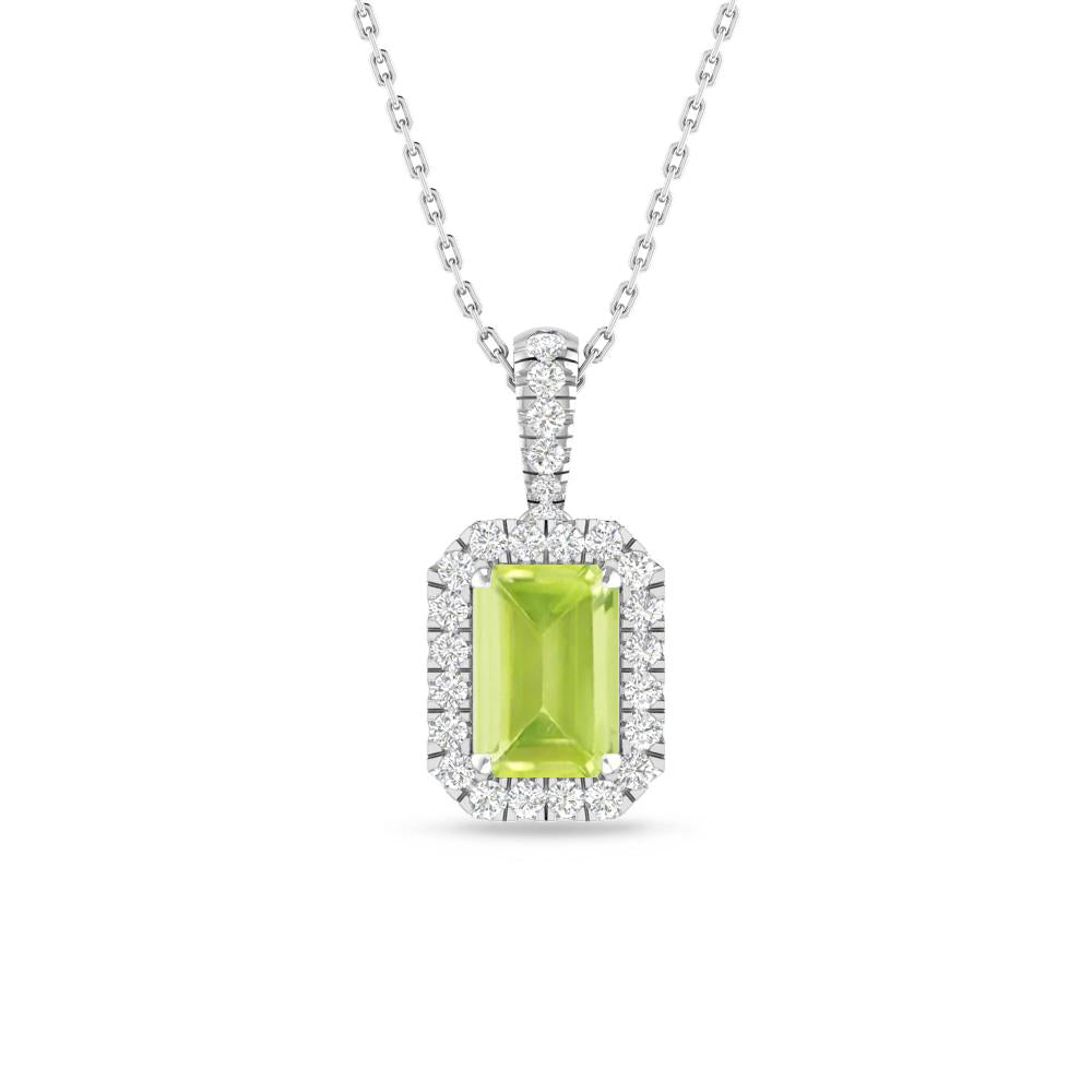 White Gold - Peridot