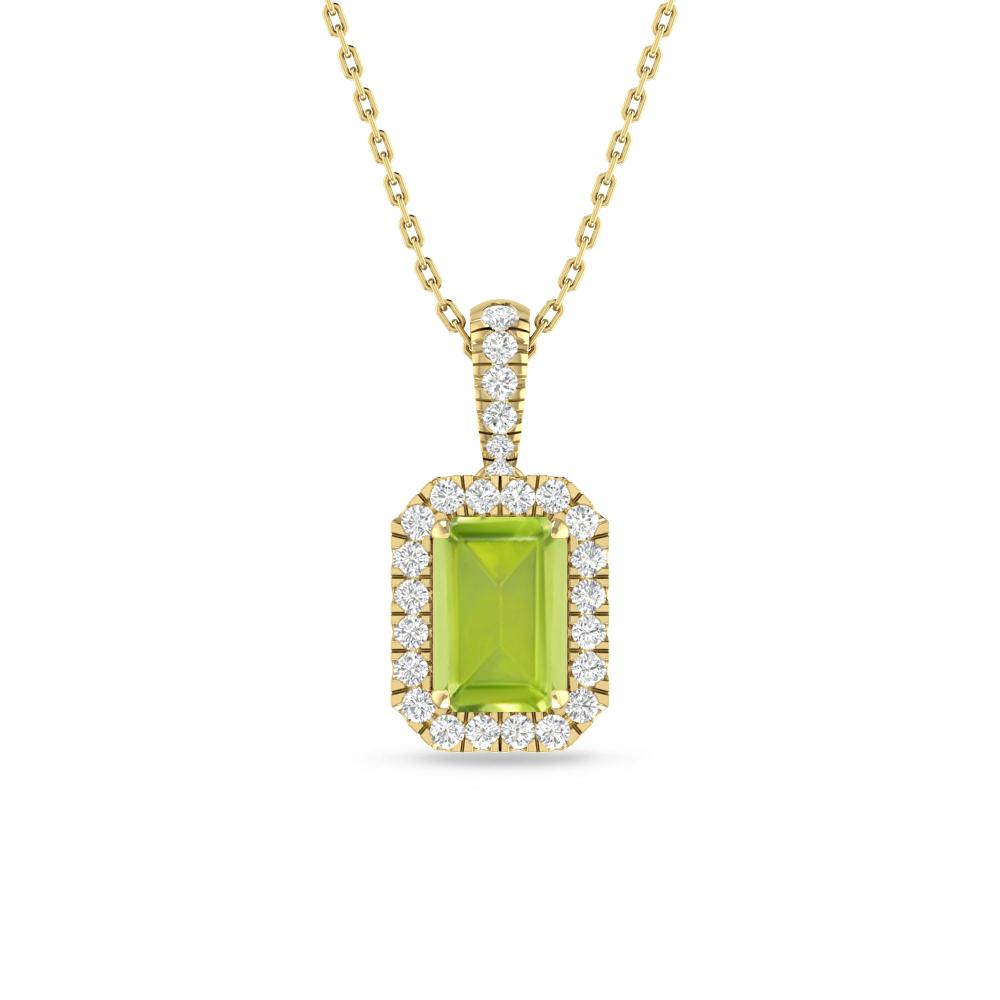 Yellow Gold - Peridot