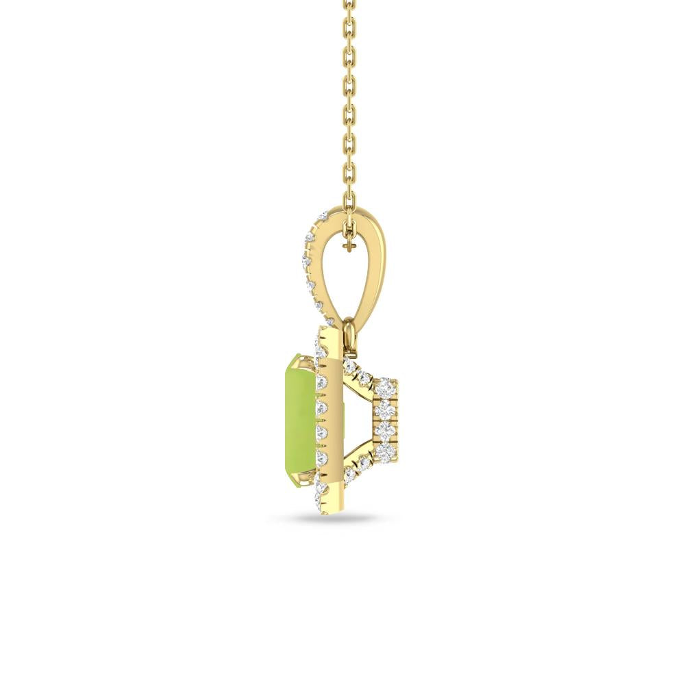 Yellow Gold - Peridot