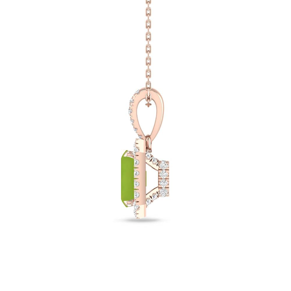 Rose Gold - Peridot