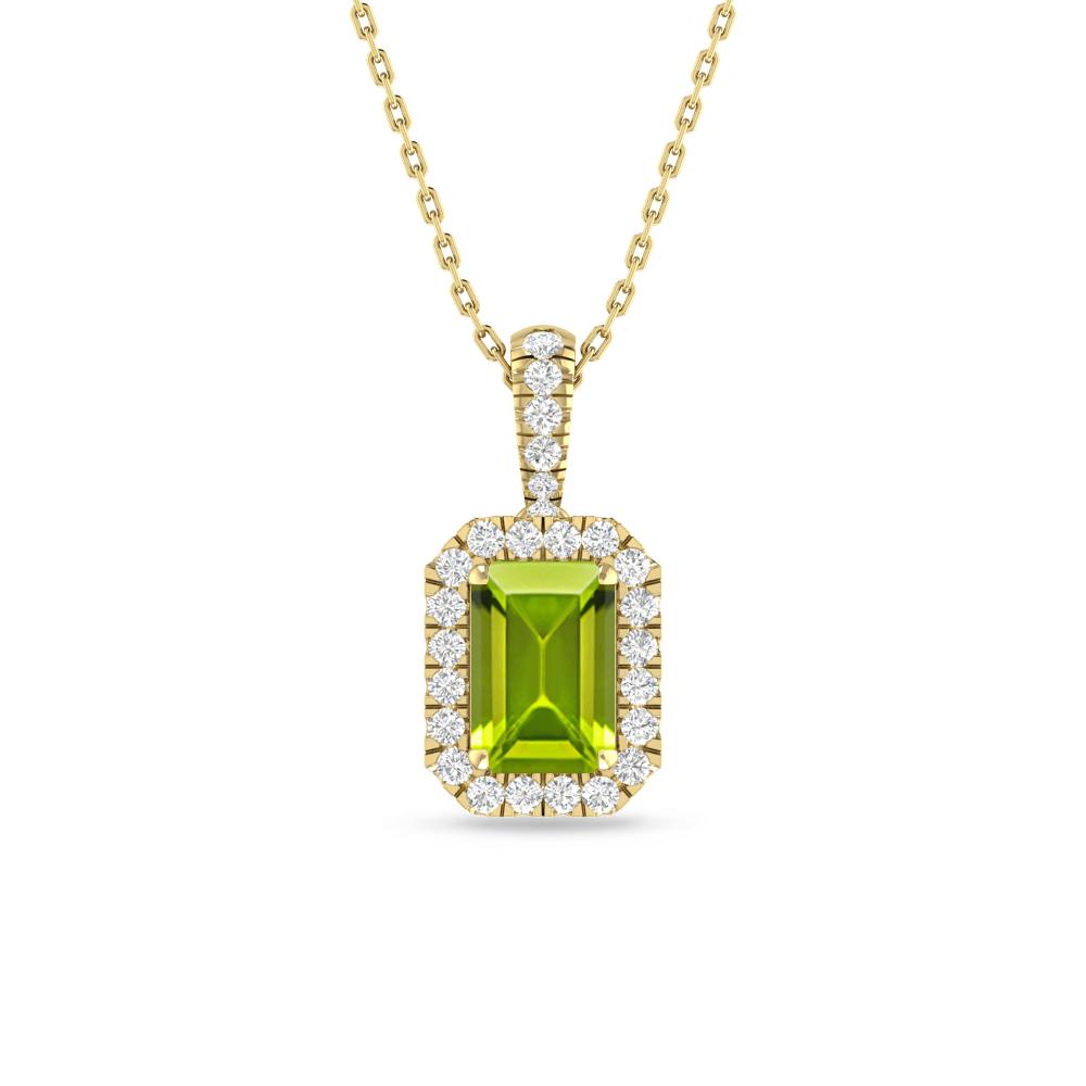 Yellow Gold - Peridot