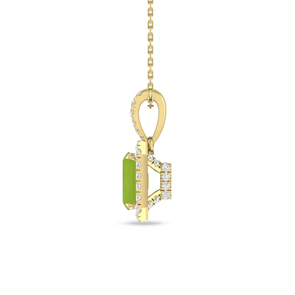 Yellow Gold - Peridot