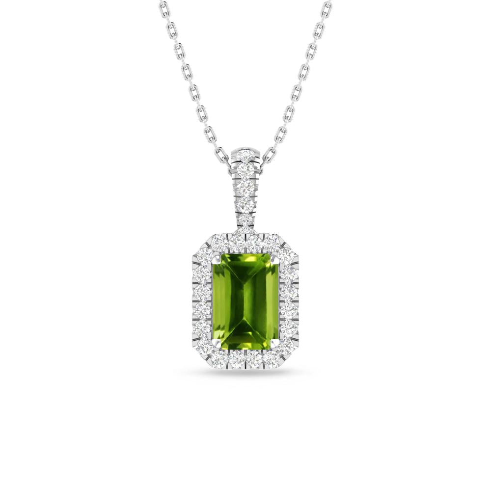 White Gold - Peridot