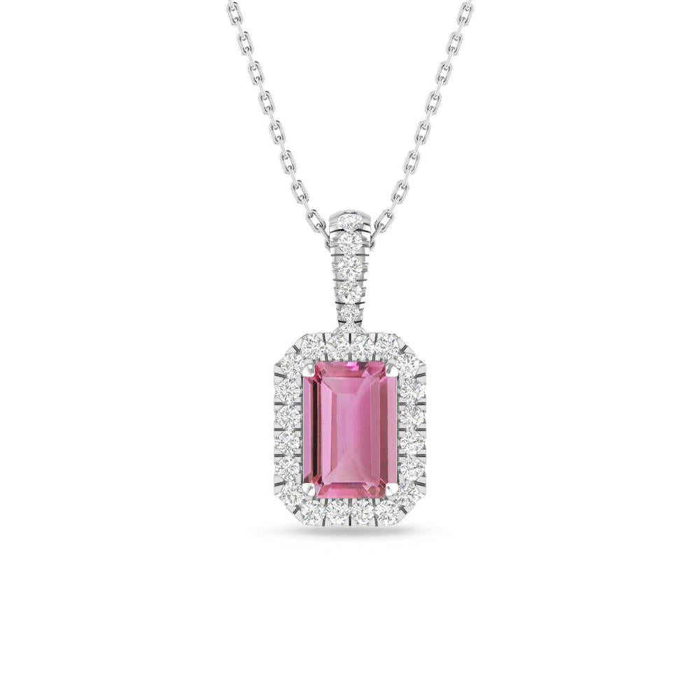 White Gold - Pink Tourmaline