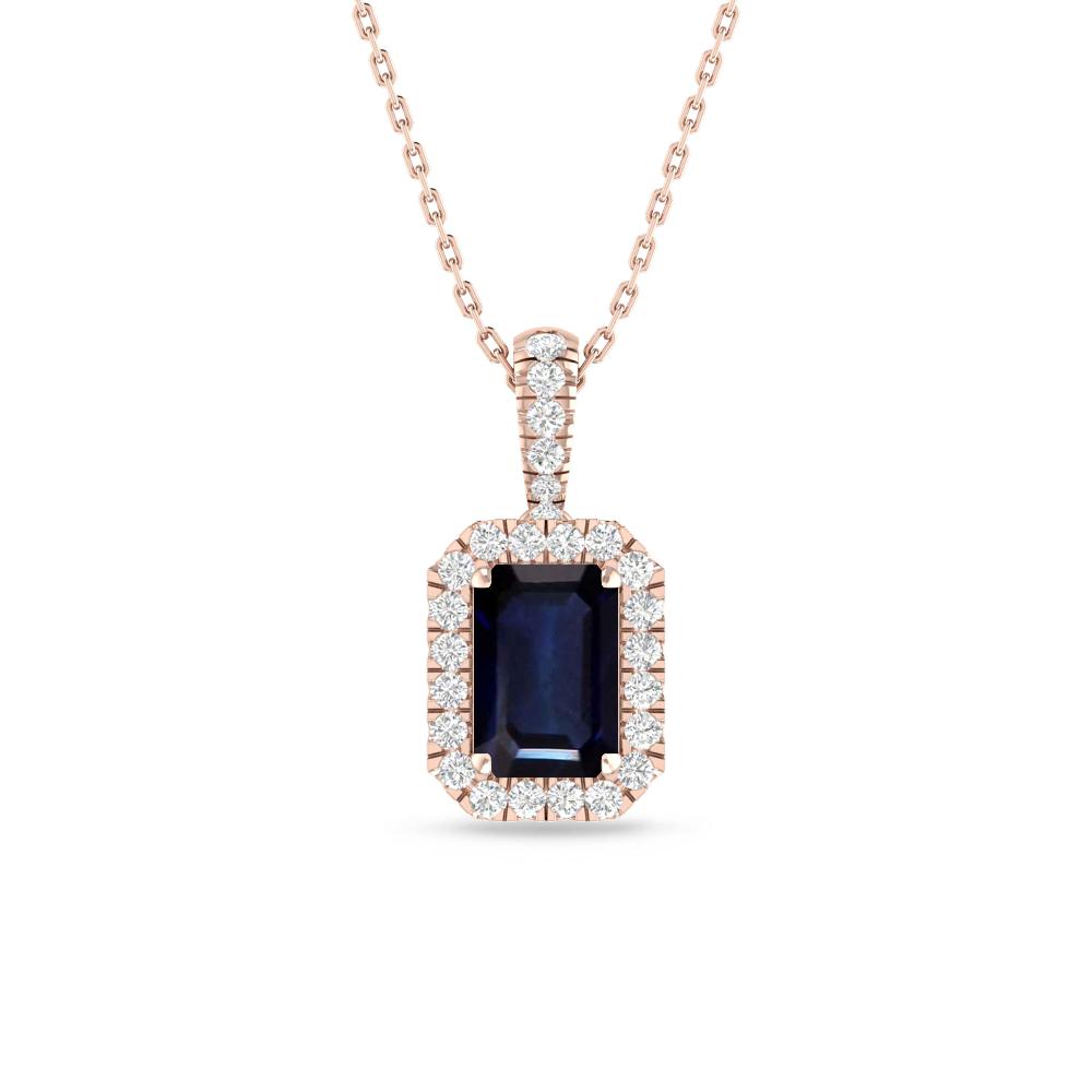 Rose Gold - Sapphire