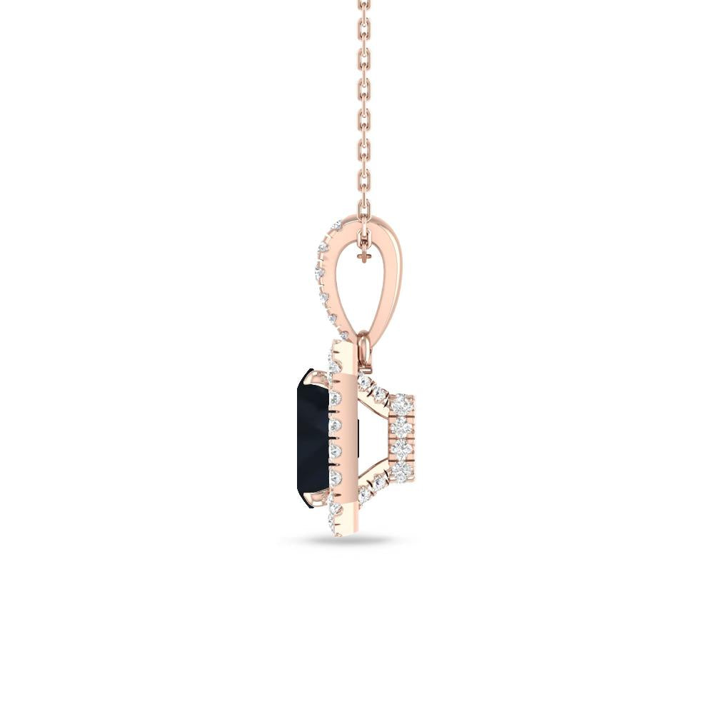 Rose Gold - Sapphire