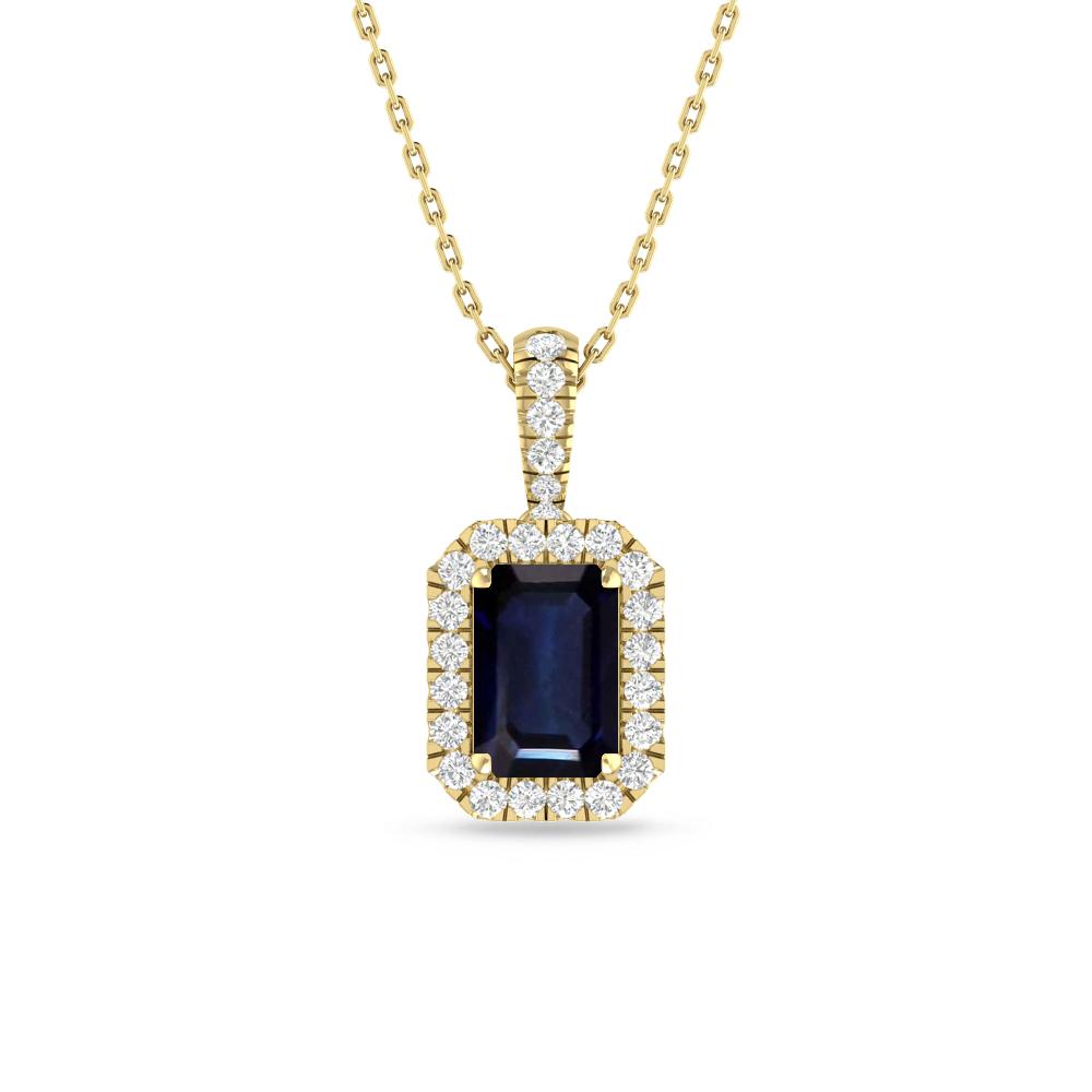 Yellow Gold - Sapphire