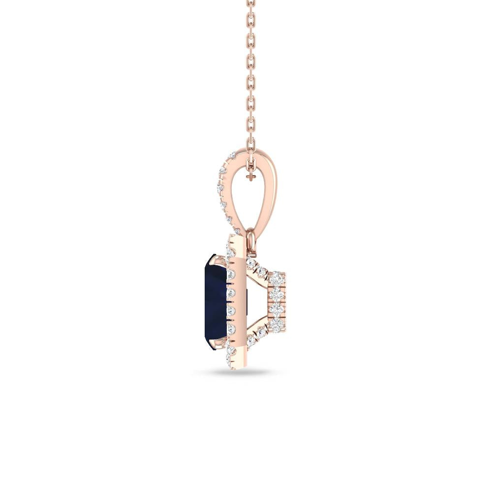 Rose Gold - Sapphire