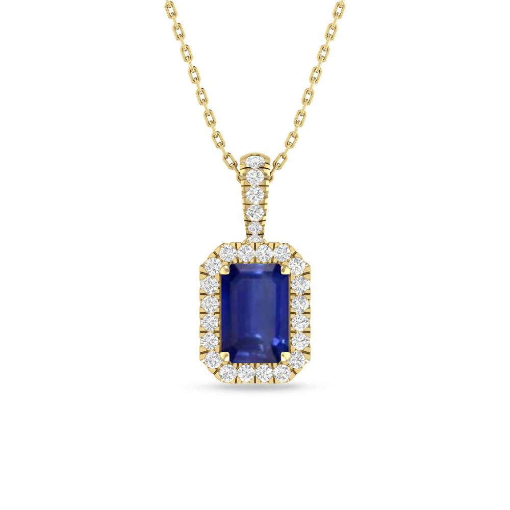 Yellow Gold - Sapphire