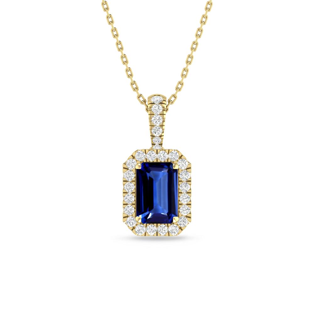 Yellow Gold - Sapphire
