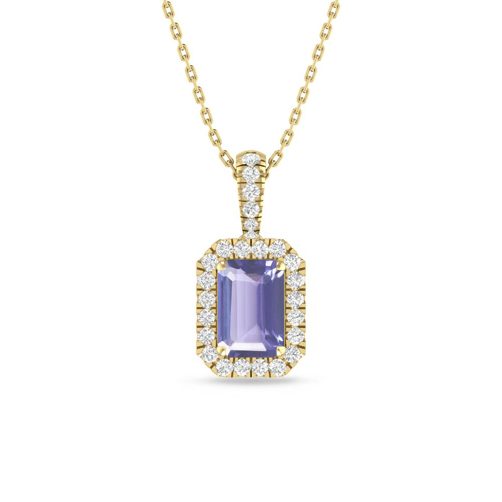 Yellow Gold - Tanzanite