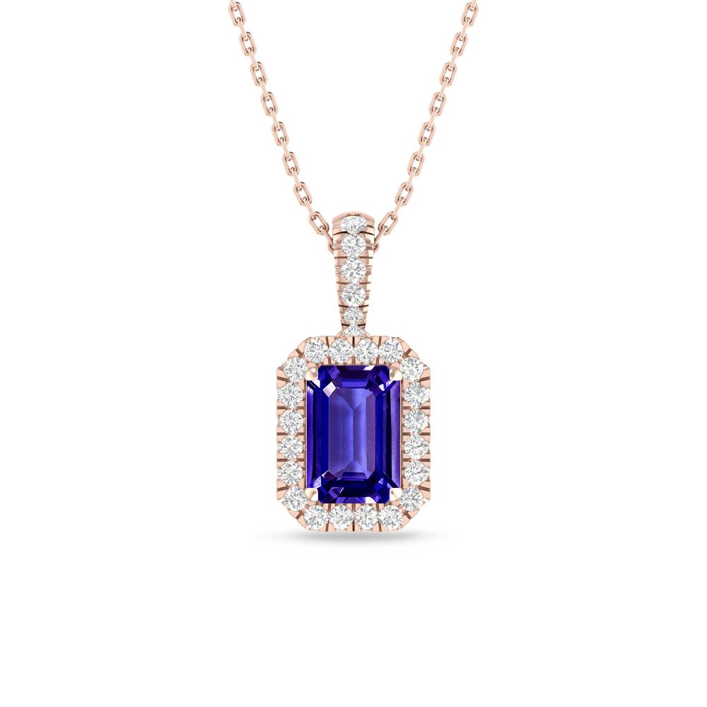 Rose Gold - Tanzanite