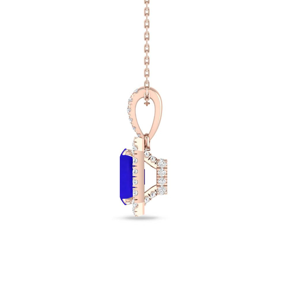 Rose Gold - Tanzanite