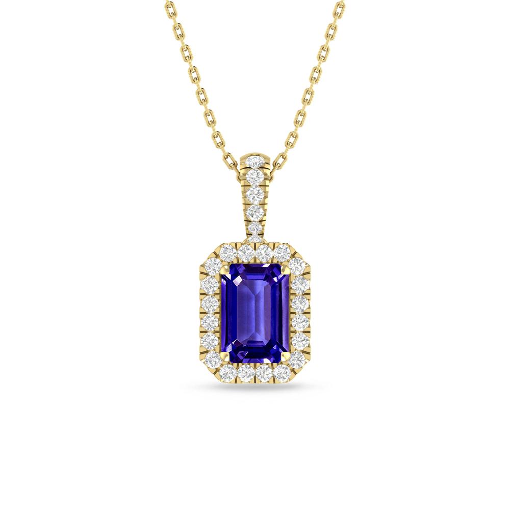 Yellow Gold - Tanzanite