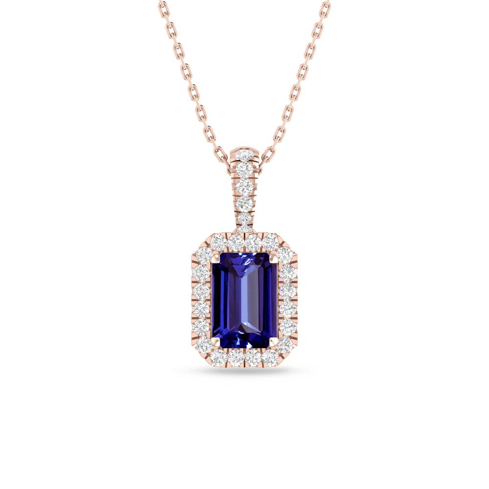 Rose Gold - Tanzanite