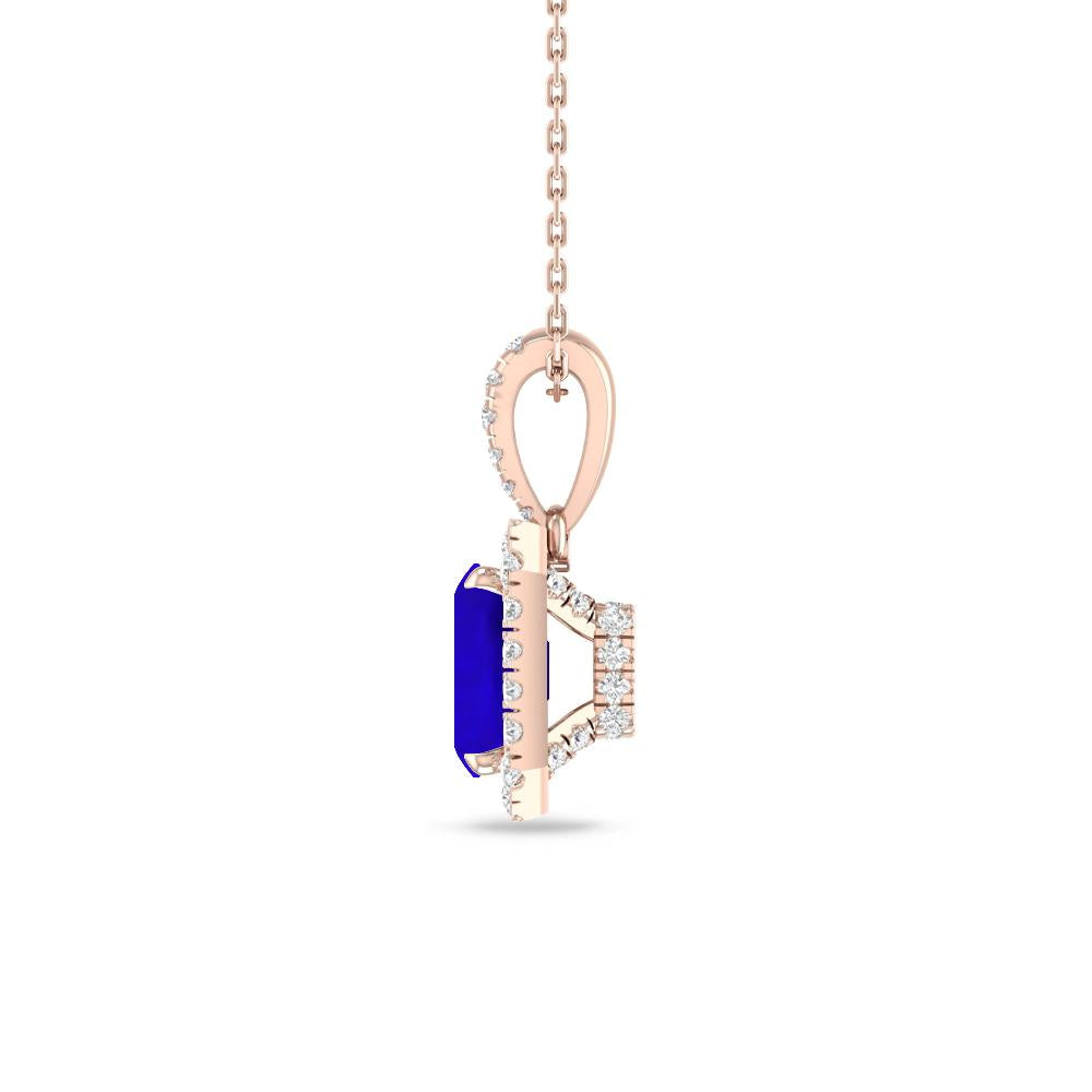 Rose Gold - Tanzanite