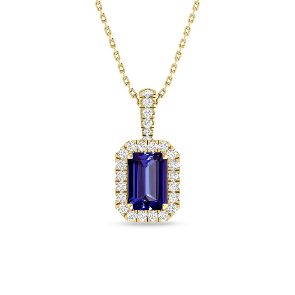 Yellow Gold - Tanzanite
