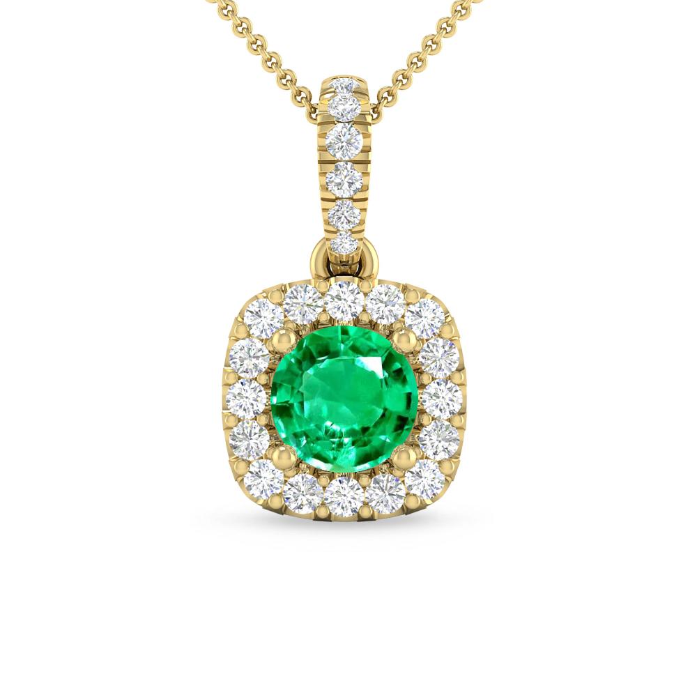 Yellow Gold - Emerald