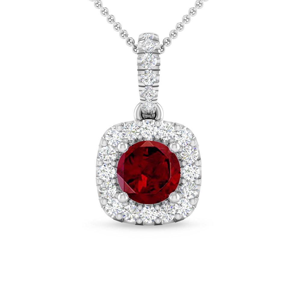 White Gold - Garnet