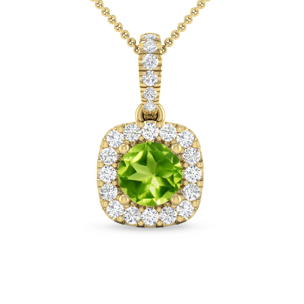 Yellow Gold - Peridot