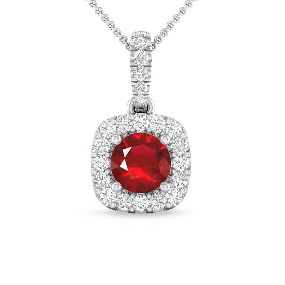 White Gold - Ruby