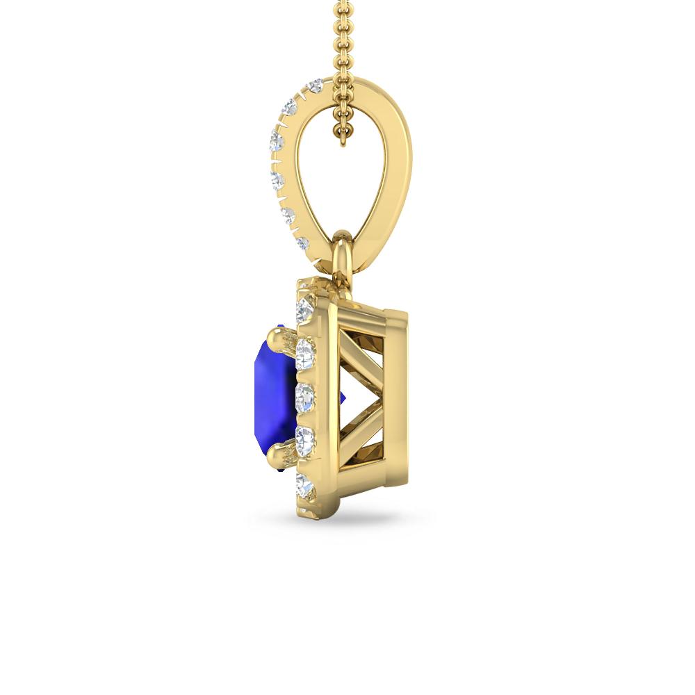 Yellow Gold - Tanzanite