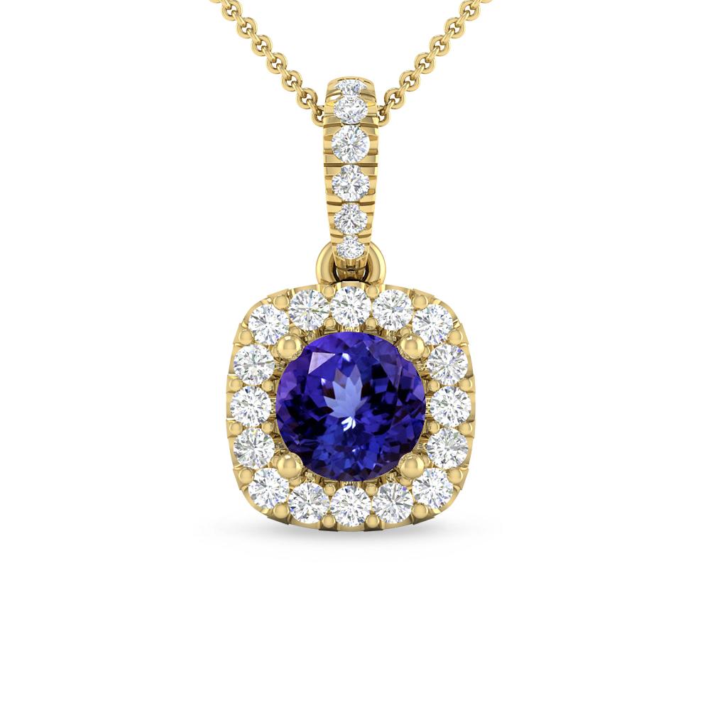 Yellow Gold - Tanzanite